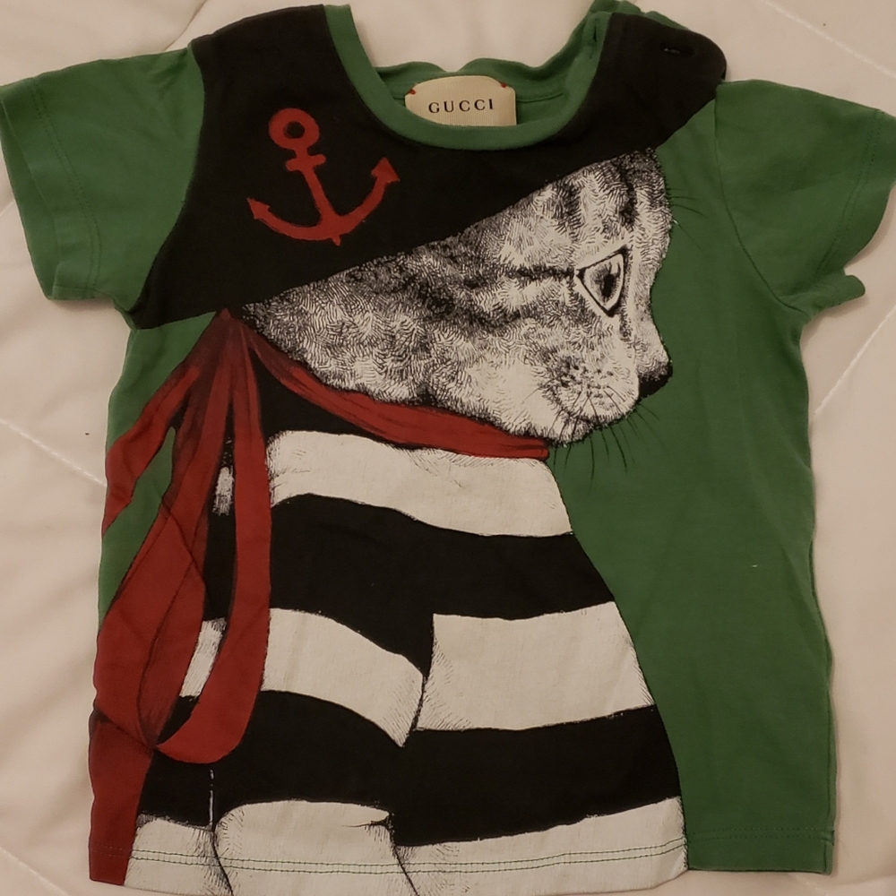 GUCCI SHIIRT SAILOR CAT